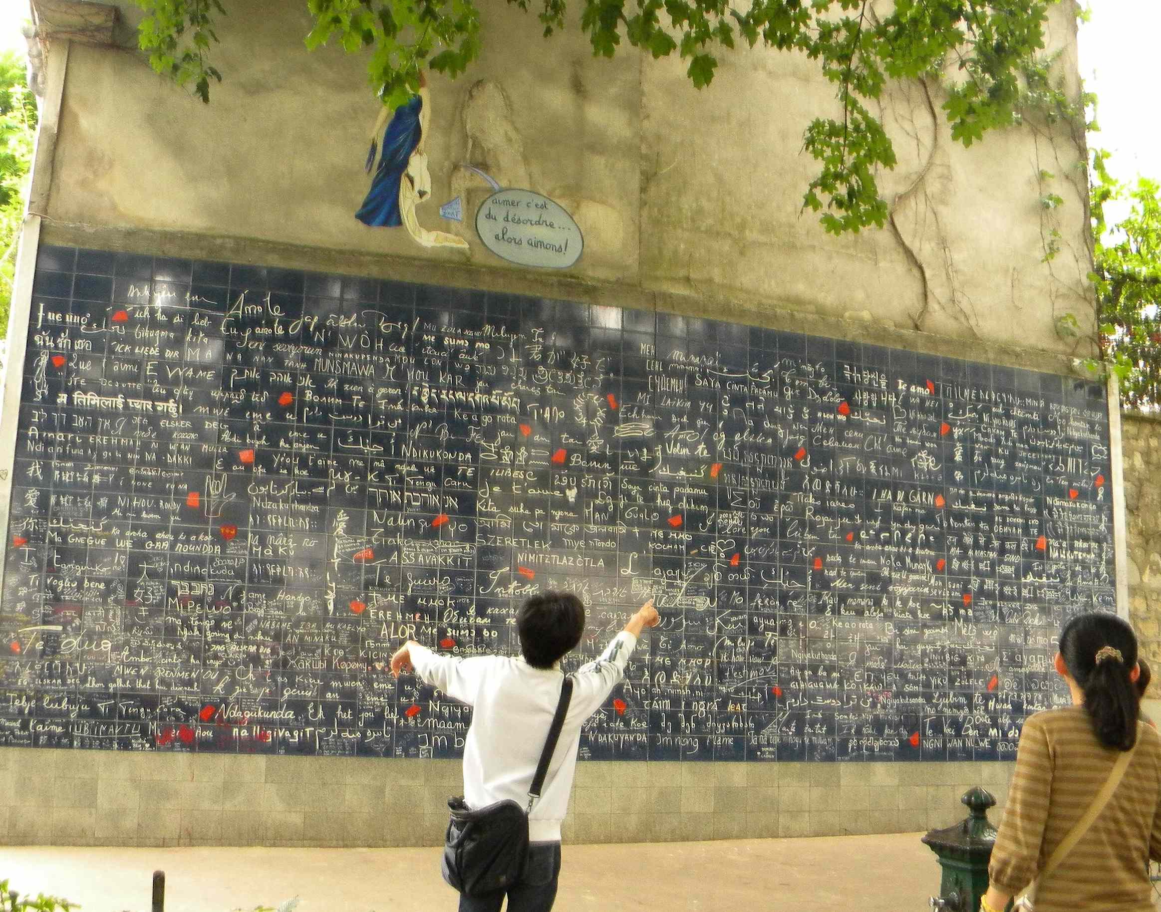 Muro dei Ti Amo a Parigi